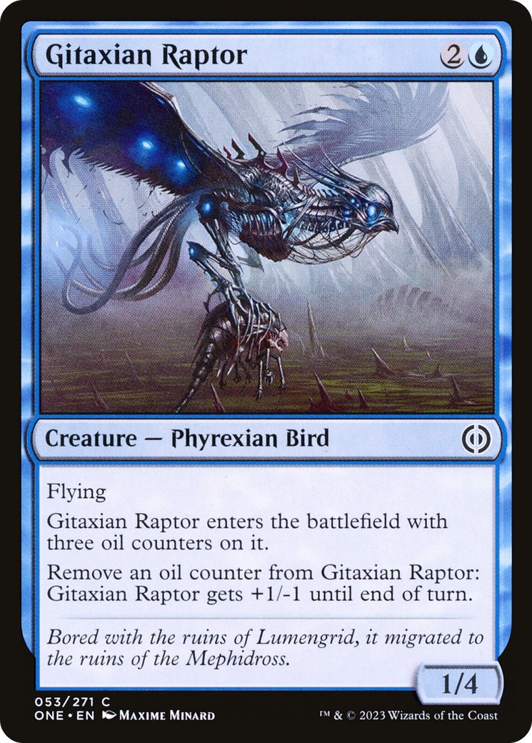 Gitaxian Raptor [Phyrexia: All Will Be One] - Bea DnD Games