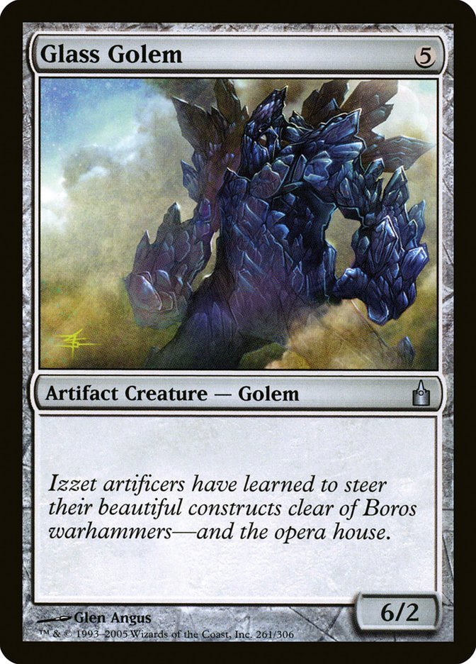 Glass Golem [Ravnica: City of Guilds] - Bea DnD Games