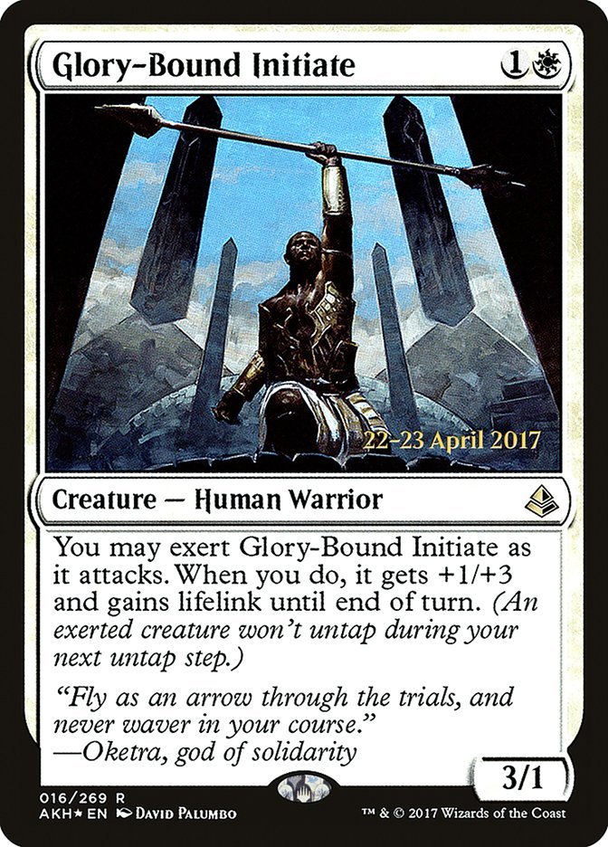 Glory-Bound Initiate [Amonkhet Prerelease Promos] - Bea DnD Games