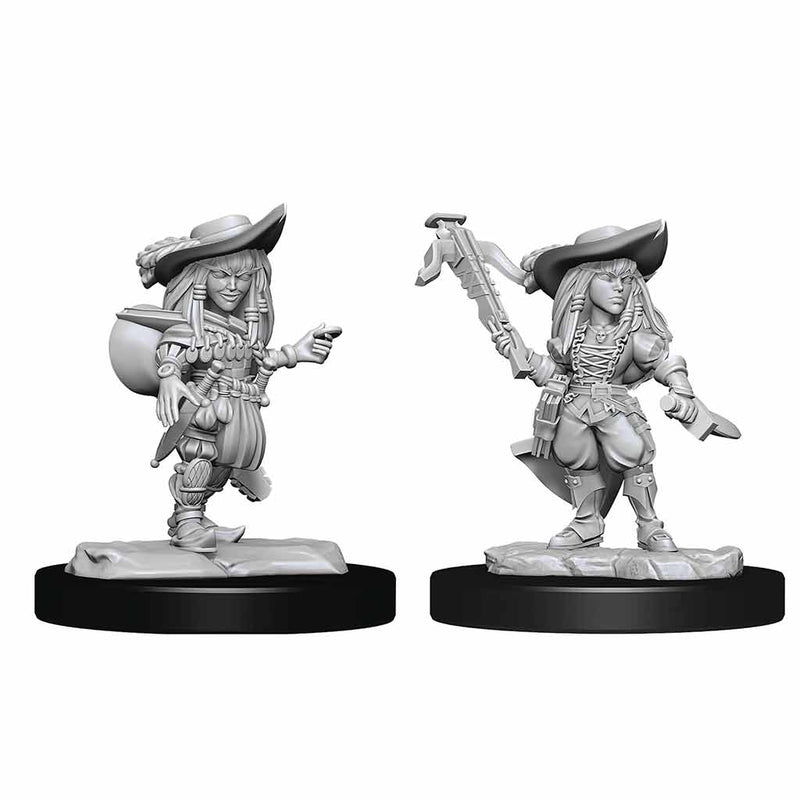 Gnome Bard (Female) Deepcuts Unpainted Miniatures - Bea DnD Games