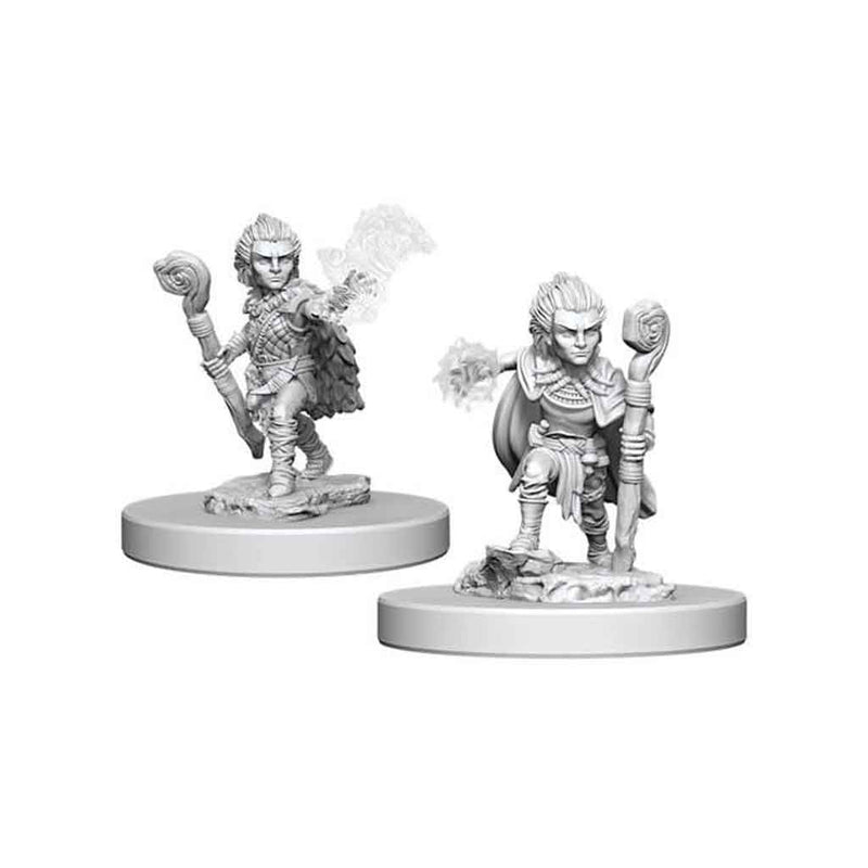 Gnome Male Druid Deep Cuts Unpainted Miniatures - Bea DnD Games