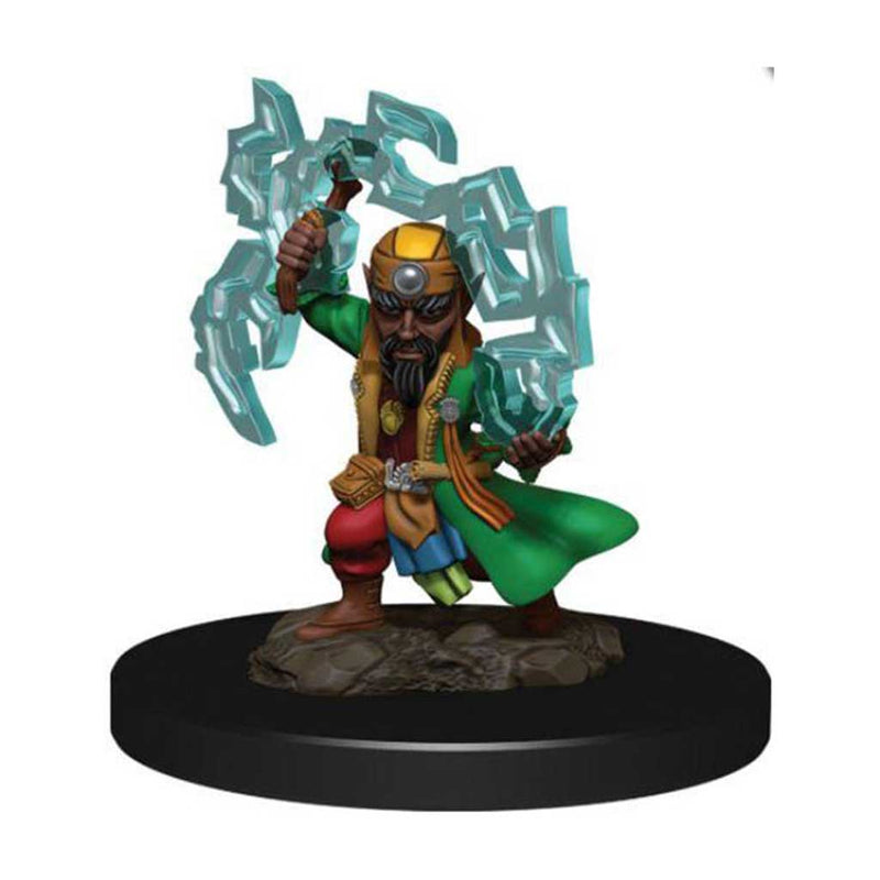 Gnome Sorcerer (Male) Pathfinder Battles Premium Painted Figure - Bea DnD Games