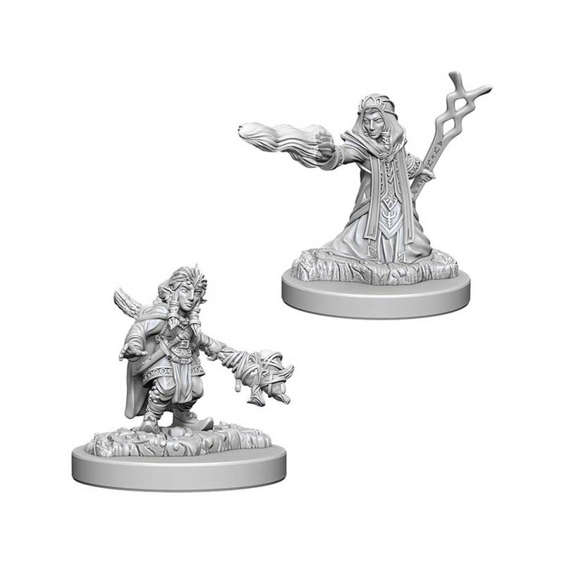 Gnome Wizard (Female) Nolzur's Marvelous Unpainted Miniatures - Bea DnD Games