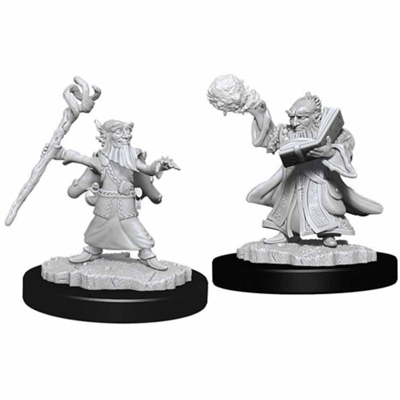 Gnome Wizard (Male) Nolzur's Marvelous Unpainted Miniatures - Bea DnD Games