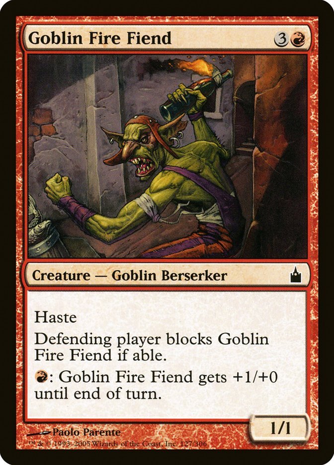Goblin Fire Fiend [Ravnica: City of Guilds] - Bea DnD Games