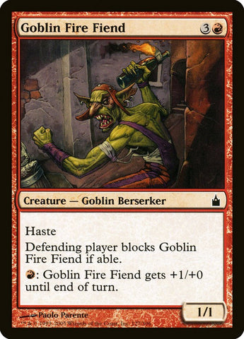 Goblin Fire Fiend [Ravnica: City of Guilds] - Bea DnD Games