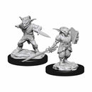 Goblin Rogue and Goblin Bard Nolzurs Marvelous Unpainted Miniatures - Bea DnD Games