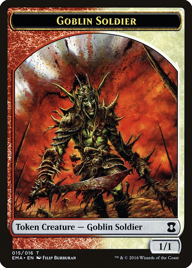 Goblin Soldier Token [Eternal Masters Tokens] - Bea DnD Games