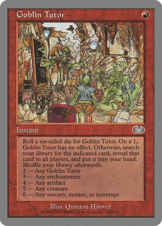 Goblin Tutor [Unglued] - Bea DnD Games