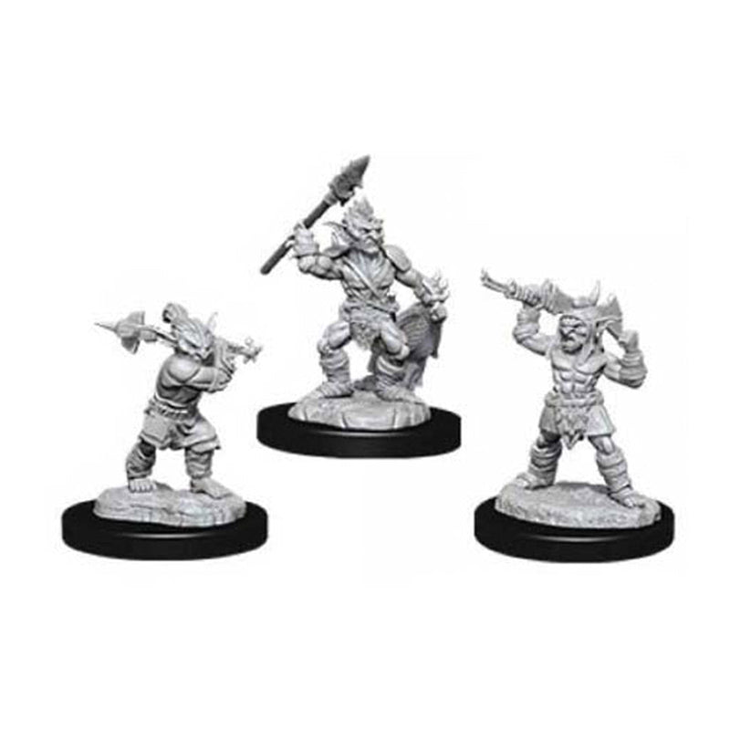 Goblins & Goblin Boss Nolzurs Marvelous Unpainted Miniatures - Bea DnD Games