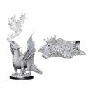 Gold Dragon Wyrmling & Small Treasure Pile Nolzur's Marvelous Unpainted Miniatures - Bea DnD Games