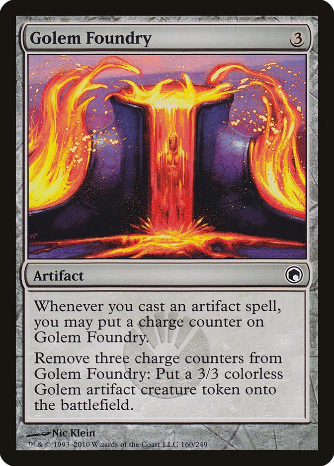 Golem Foundry [Scars of Mirrodin] - Bea DnD Games