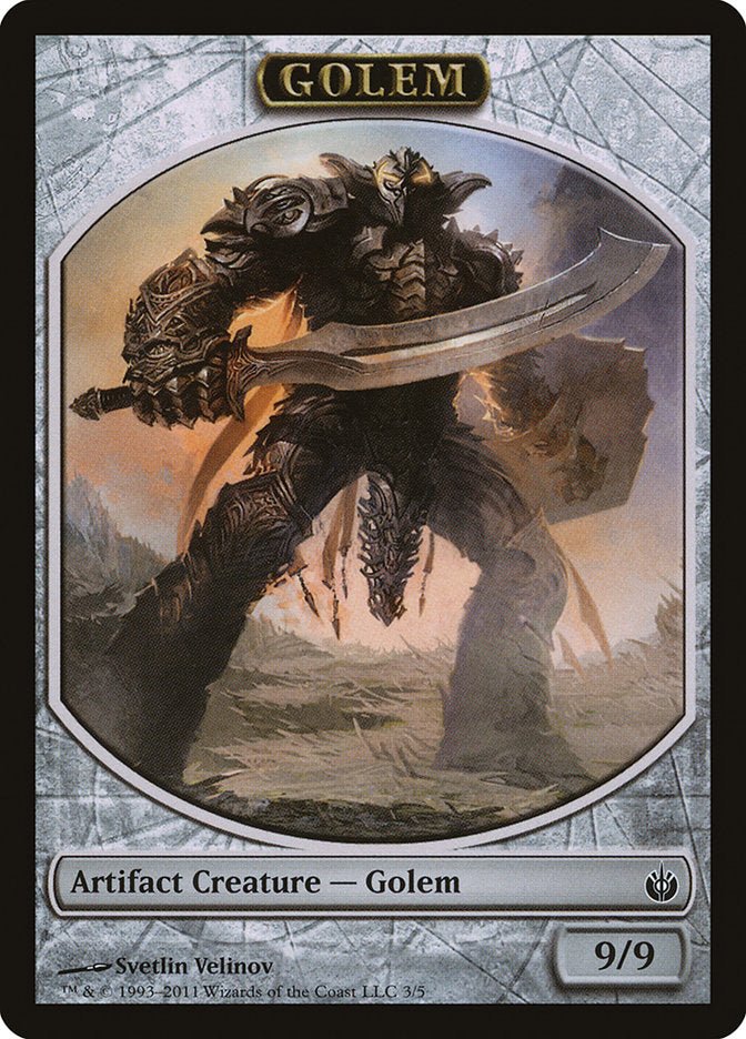 Golem Token [Mirrodin Besieged Tokens] - Bea DnD Games