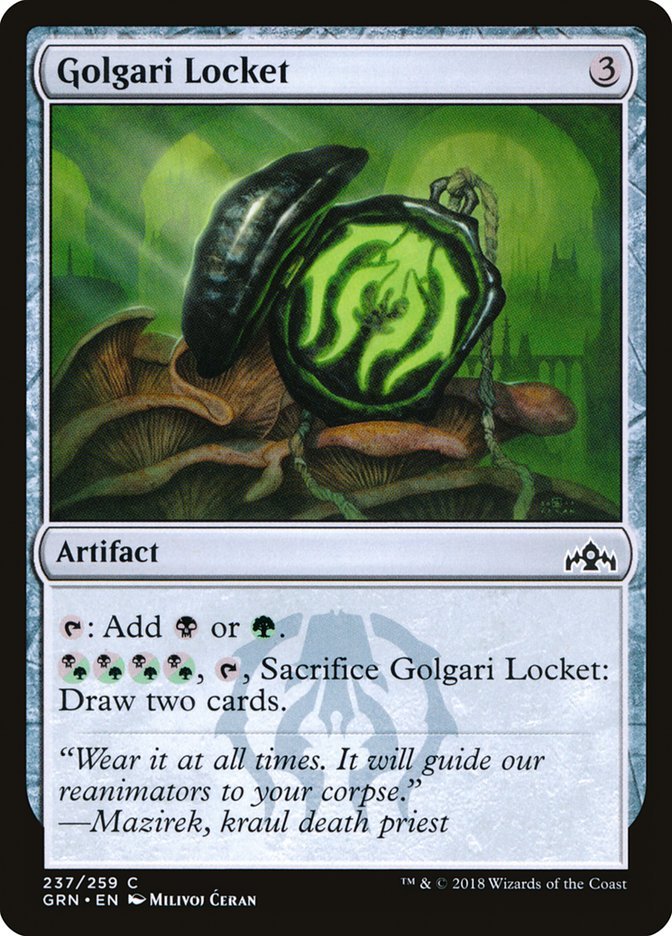Golgari Locket [Guilds of Ravnica] - Bea DnD Games