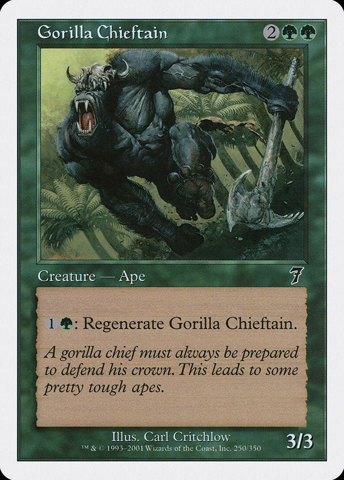 Gorilla Chieftain [Seventh Edition] - Bea DnD Games