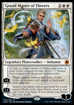 Grand Master of Flowers (Promo Pack) [Dungeons & Dragons: Adventures in the Forgotten Realms Promos] - Bea DnD Games