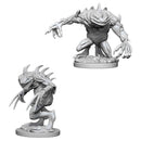 Gray Slaad & Death Slaad Nolzur's Marvelous Unpainted Miniatures - Bea DnD Games
