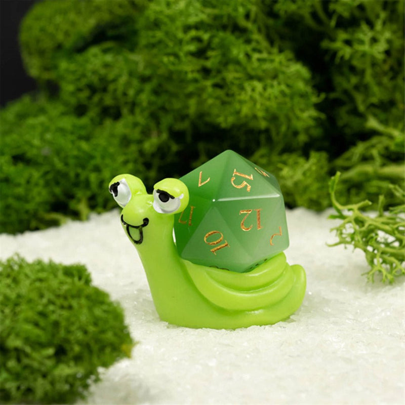 Green Snail Dice Stand - Bea DnD Games