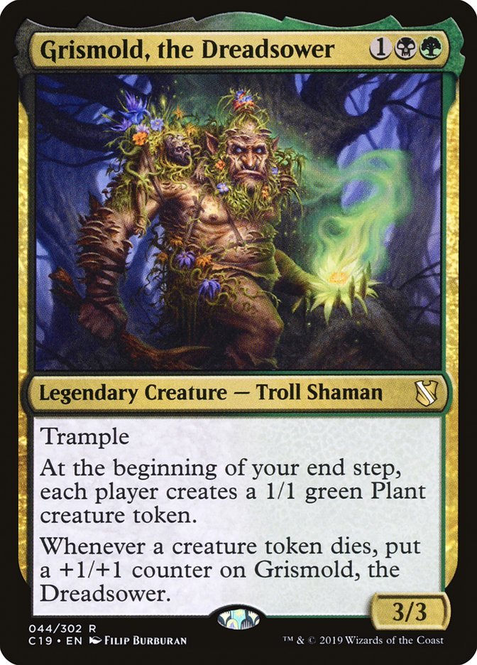 Grismold, the Dreadsower [Commander 2019] - Bea DnD Games