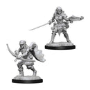 Half-Elf Female Ranger Deepcuts Unpainted Miniatures - Bea DnD Games