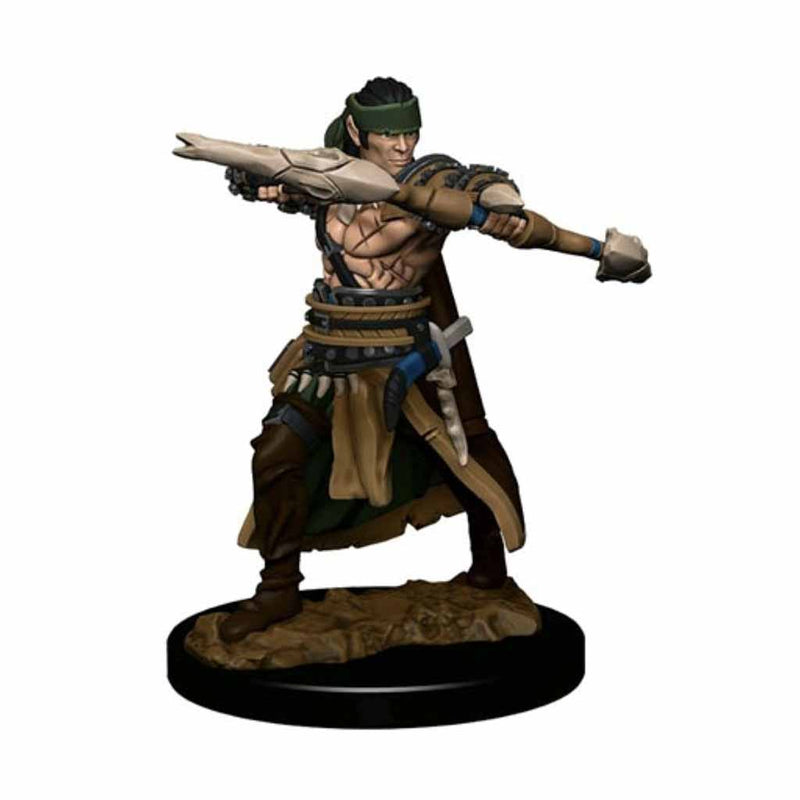 Half-Elf Ranger Pathfinder Battles Premium Painted Figure - Bea DnD Games