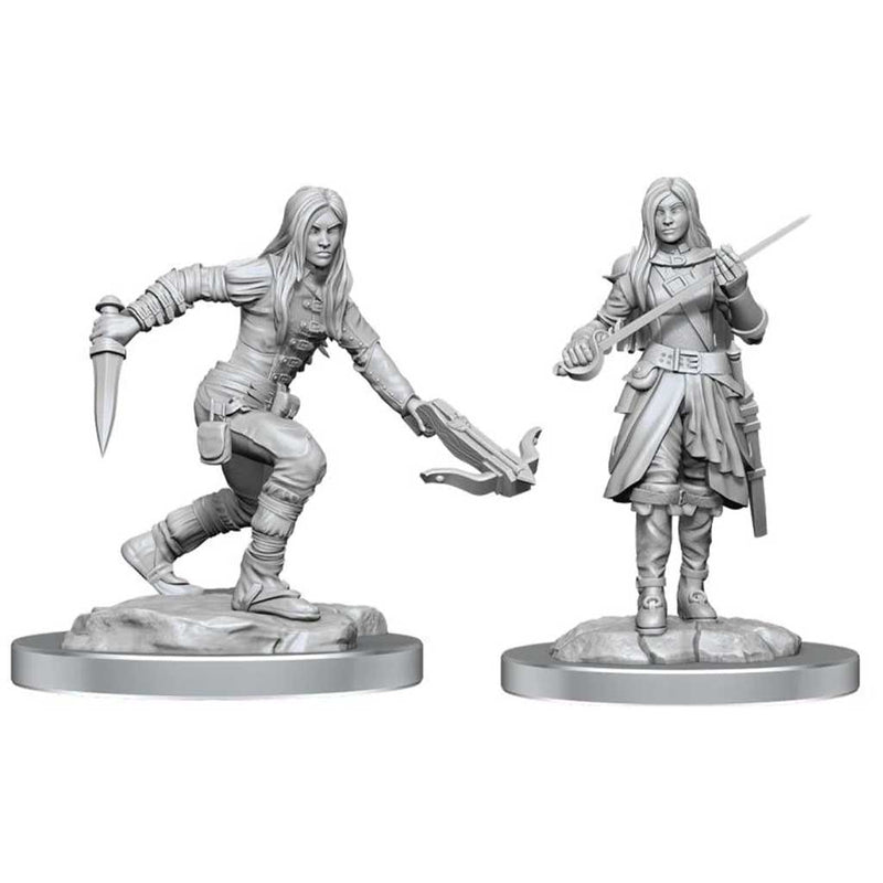 Half-Elf Rogue (Female) Nolzur's Marvelous Unpainted Miniatures - Bea DnD Games