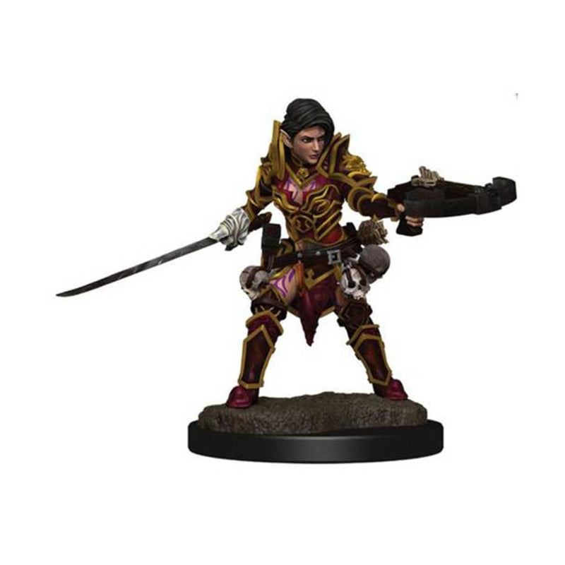Half-Elf Swashbuckler (Female) Pathfinder Battles Premium Painted Figure - Bea DnD Games