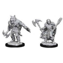 Half-Orc Barbarian Nolzur's Marvelous Unpainted Miniatures - Bea DnD Games