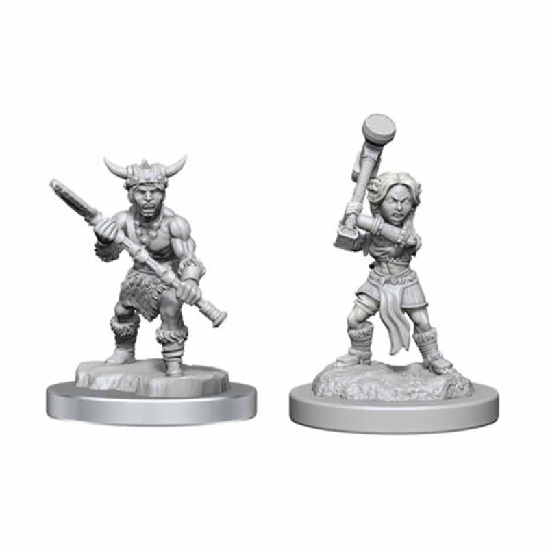 Halfling Barbarians Nolzur's Marvelous Unpainted Miniatures - Bea DnD Games