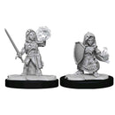 Halfling Cleric (Female) Deepcuts Unpainted Miniatures - Bea DnD Games