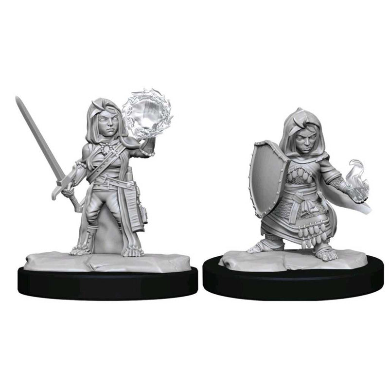 Halfling Cleric (Female) Deepcuts Unpainted Miniatures - Bea DnD Games