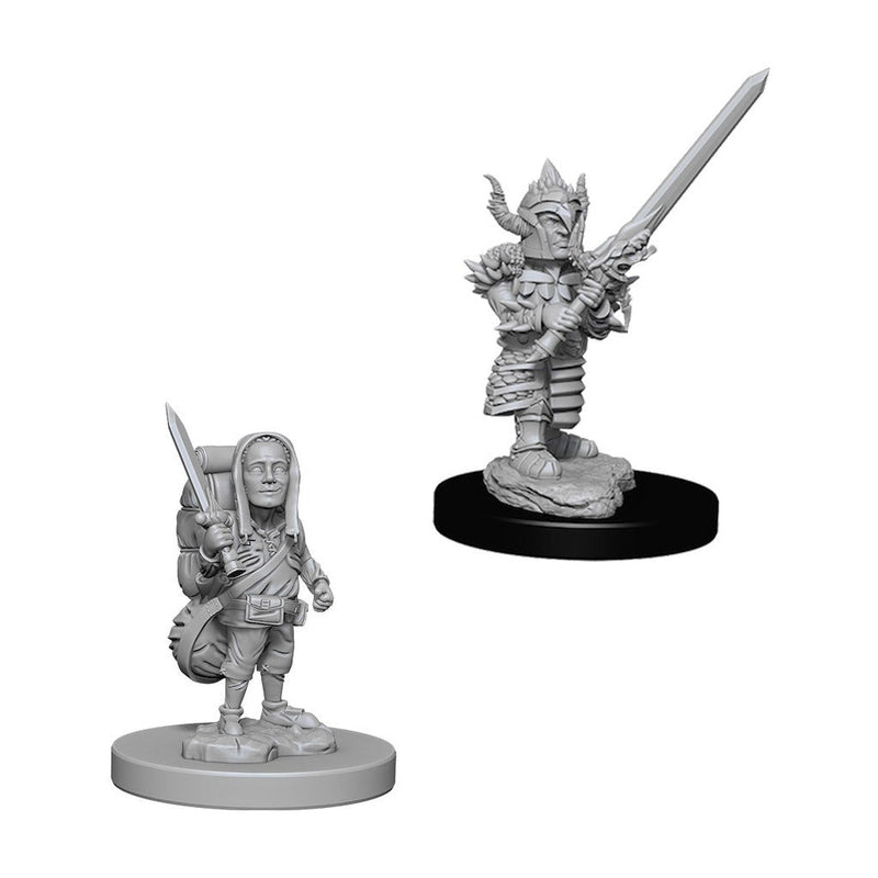 Halfling Fighter (Male) Nolzur's Marvelous Unpainted Miniatures - Bea DnD Games