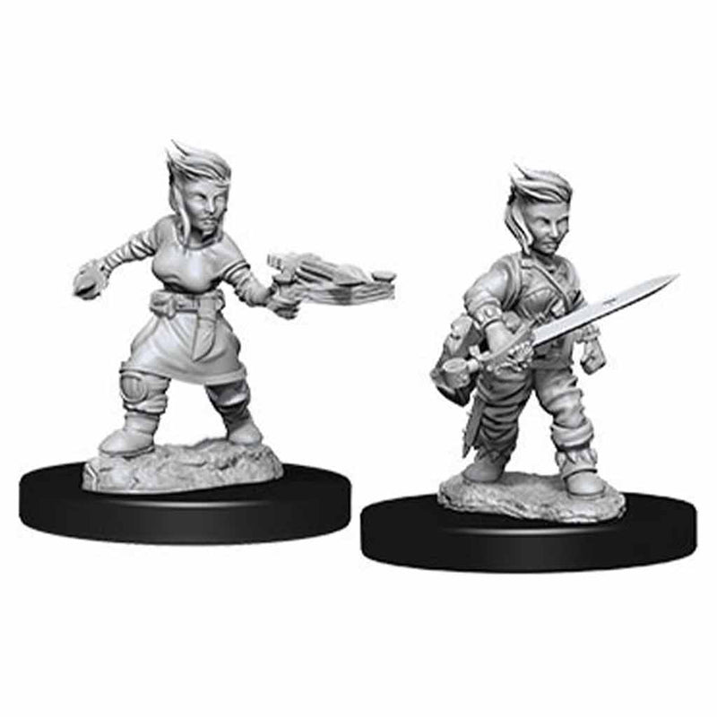 Halfling Rogue (Female) Deep Cuts Unpainted Miniatures - Bea DnD Games