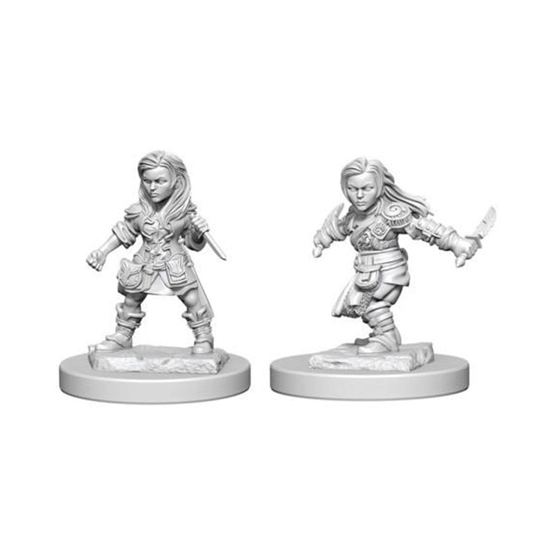 Halfling Rogue (Female) Nolzur's Marvelous Unpainted Miniatures - Bea DnD Games