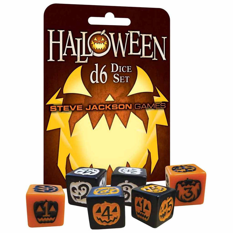 Halloween D6 Dice Set - Bea DnD Games