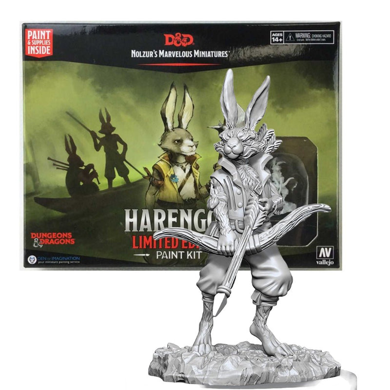 Harengon Limited Edition Paint Night Kit Marvelous Unpainted Miniatures - Bea DnD Games