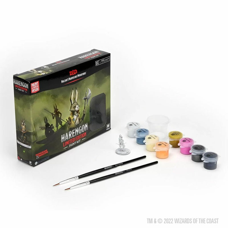 Harengon Limited Edition Paint Night Kit Marvelous Unpainted Miniatures - Bea DnD Games