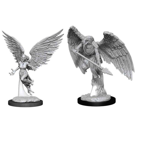 Harpy & Aarakocra Nolzur's Marvelous Unpainted Miniatures - Bea DnD Games