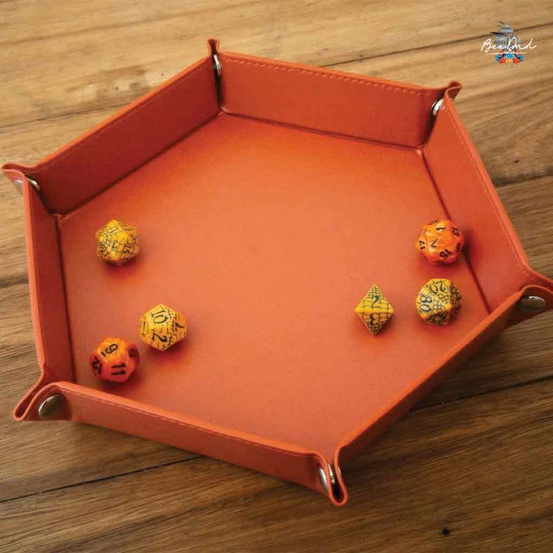 Hexagon Dice Tray 8" - Bea DnD Games