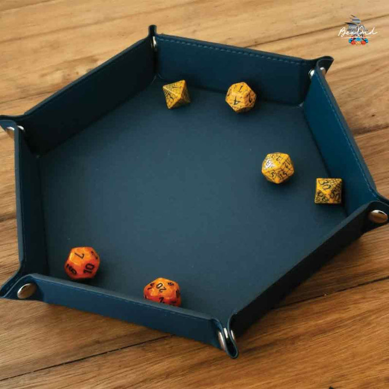 Hexagon Dice Tray 8" - Bea DnD Games