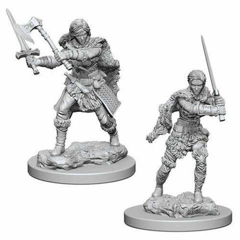 Human Barbarian (Female) Nolzur's Marvelous Unpainted Miniatures - Bea DnD Games