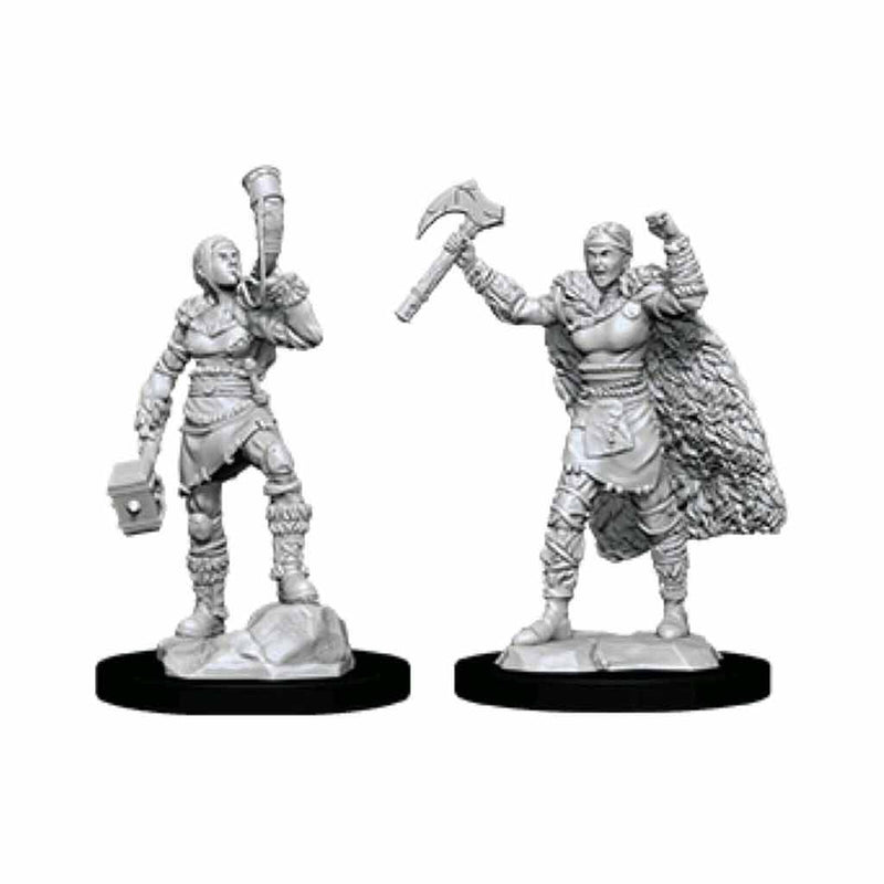 Human Barbarian (Female) Nolzur's Marvelous Unpainted Miniatures - Bea DnD Games