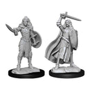 Human Champion (Female) Deepcuts Unpainted Miniatures - Bea DnD Games