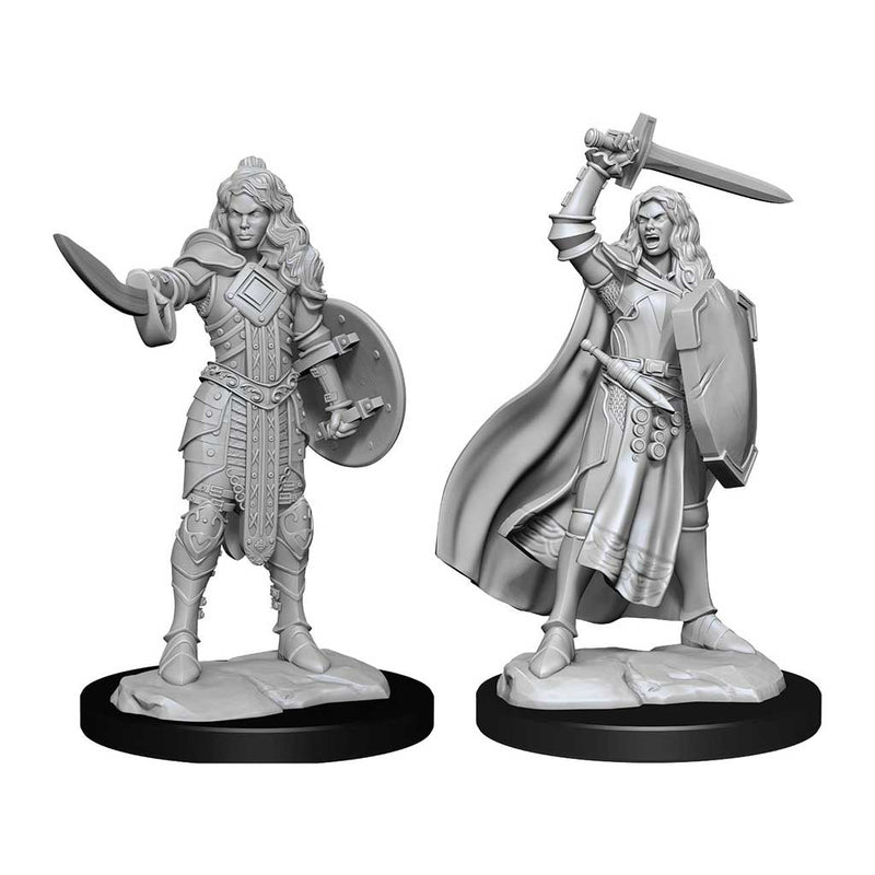 Human Champion (Female) Deepcuts Unpainted Miniatures - Bea DnD Games
