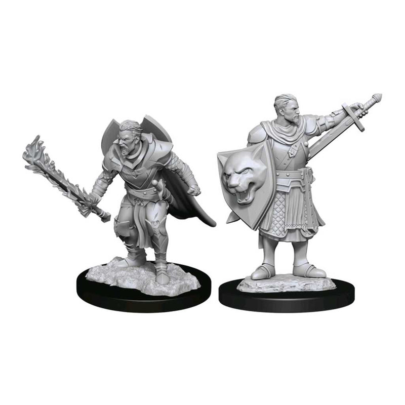 Human Champion (Male) Deepcuts Unpainted Miniatures - Bea DnD Games