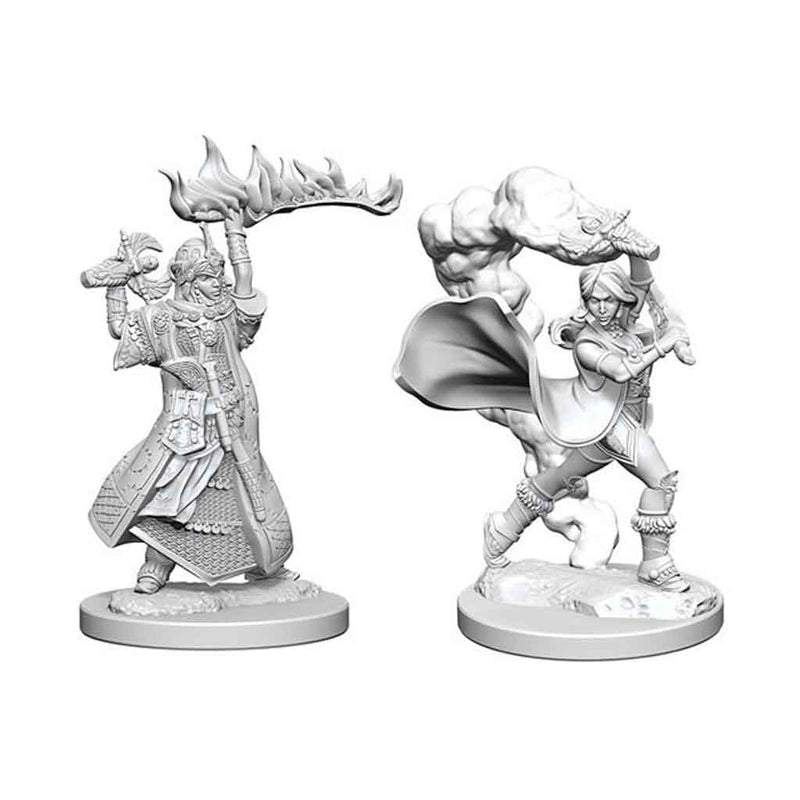 Human Cleric (Female) Deep Cuts Unpainted Miniatures - Bea DnD Games