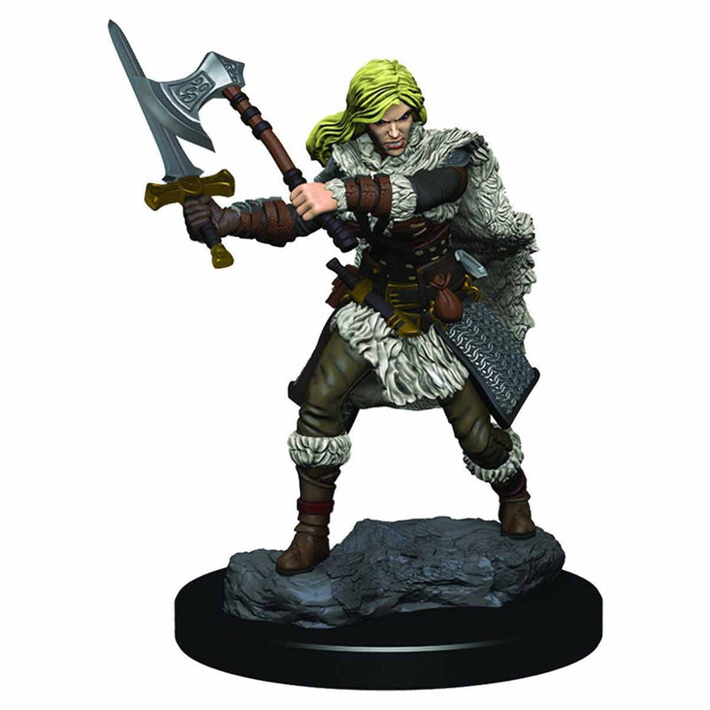 Human Female Barbarian D&D Premium Painted Figures - Bea DnD Games