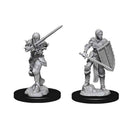 Human Fighter (Female) Nolzur's Marvelous Unpainted Miniatures - Bea DnD Games