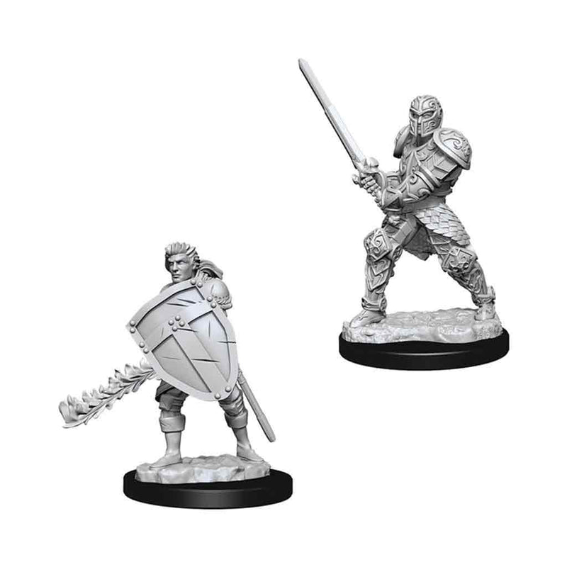 Human Fighter (Male) Nolzur's Marvelous Unpainted Miniatures - Bea DnD Games