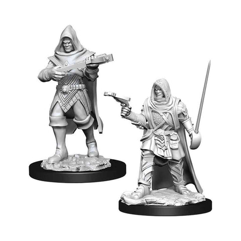 Human Male Rogue Deep Cuts Unpainted Miniatures - Bea DnD Games